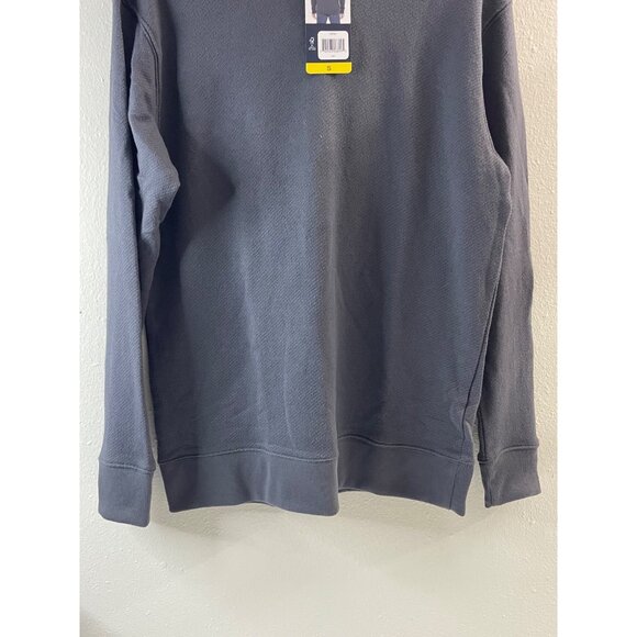 GAP NWT Men's Textured Hoodie, Gray, Small - Picture 10 of 16